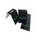 Custom Small Size Full Color Printing Folded Header Card Sock Packaging Head Card with hang Hole