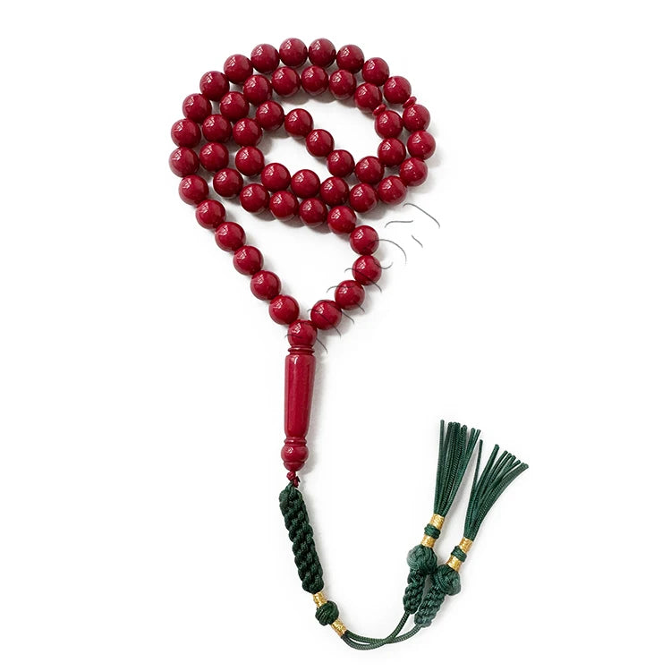 Factory Wholesale High Quality Gold Plated Islamic Rosary Muslim Misbaha with Handmade Tassels Unisex