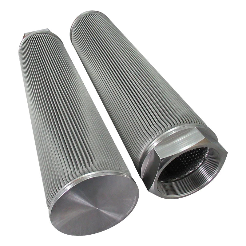 Hot Sale 20Inch 10Micron Stainless Steel Polymer Melt Pleated Filter SS316 Candle Filter for High Temperatures New Condition