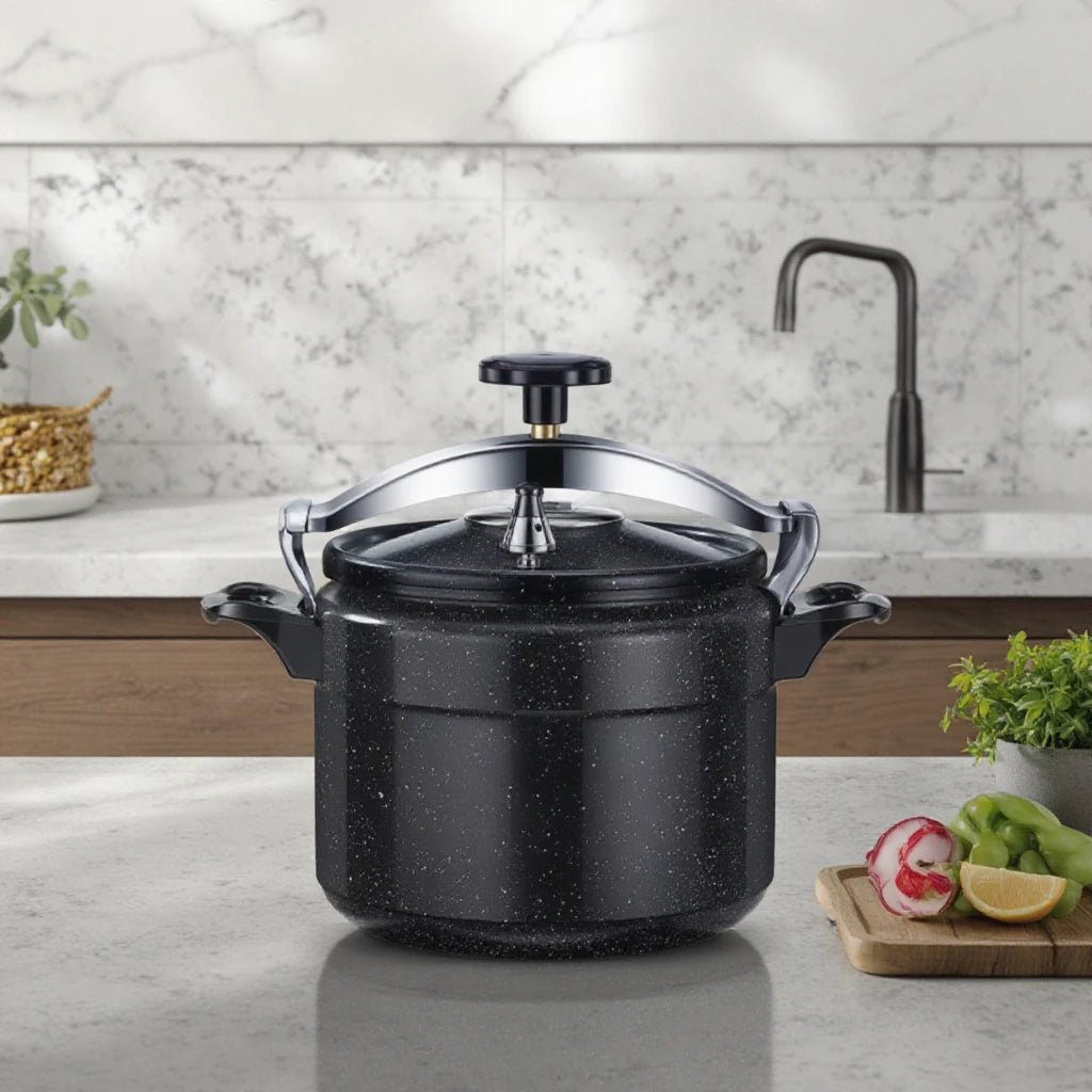 Induction Compatible Explosion-Proof Aluminum Alloy Soup Pot Household Use Pressure Cooker