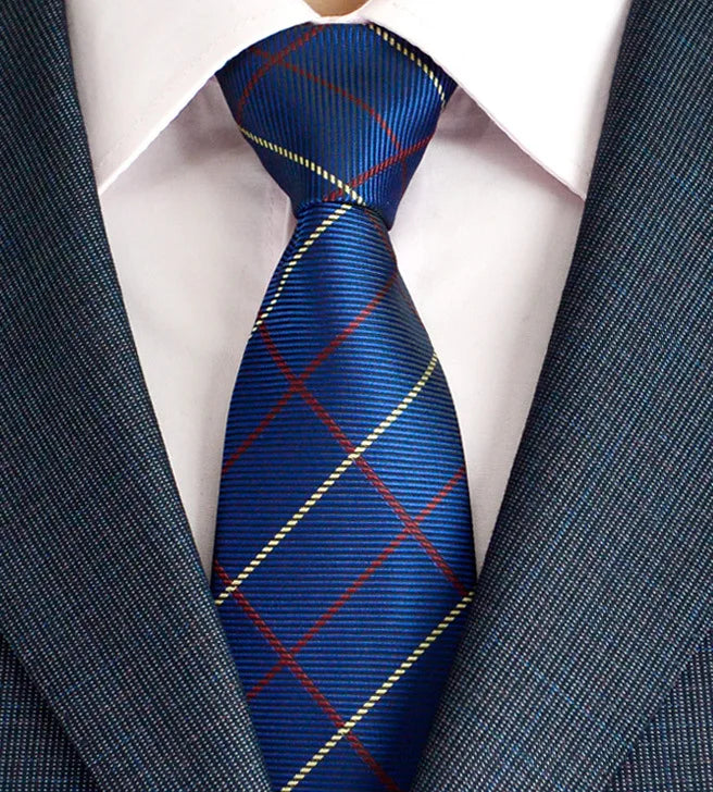 3.15'' New Classic Floral Tie Paisley Jacquard Woven Silk Men's Tie Formal Necktie Accept OEM ODM Custom
