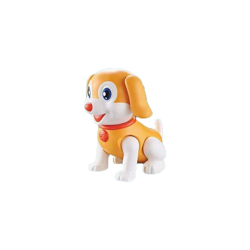 Zhiqu Toys Cute Electric Jumping Dog Simulation Puppy Ears Can Be Flexible Swing Luminous Early Education Toy Manufacturers