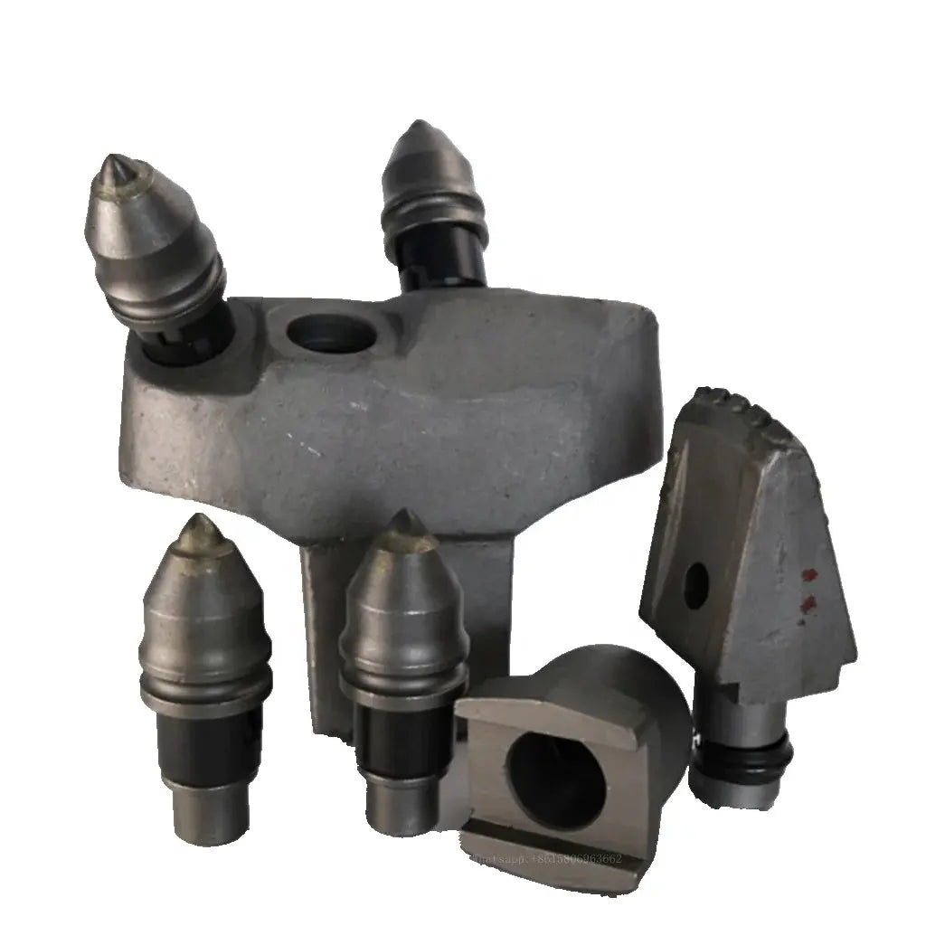 .Auger Teeth Bullet Teeth Round Shank Chisel Tungsten Carbide Teeth for Rotary Drilling Buckets BitsRP4