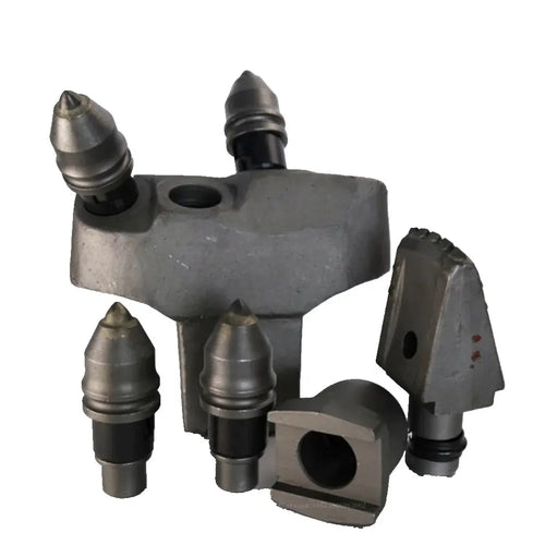 .Auger Teeth Bullet Teeth Round Shank Chisel Tungsten Carbide Teeth for Rotary Drilling Buckets BitsRP4