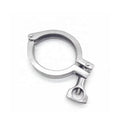 Triclamp  Fitting Stainless Steel SS304 Tri Clamp Clover Sanitary Single Pin TC Clamps Quick Mount Clamp Fastener 304  Sleeve
