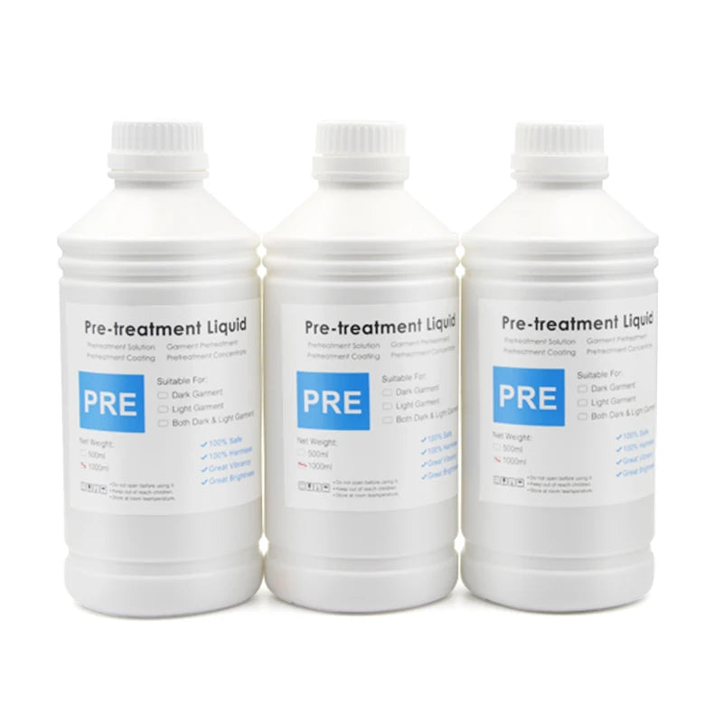 Ocbestjet Pretreatment Liquid DX5 DTG Textile Shirt Ink Pre-Coating for Textile Printer