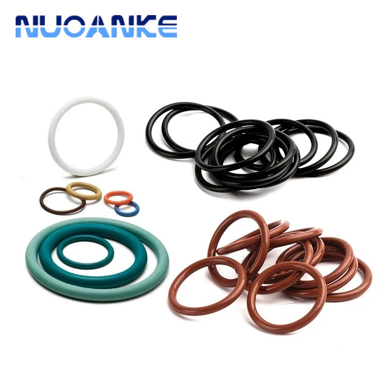 Free Sample NBR FKM FPM EPDM Rubber O-Ring Food Grade Silicone O Ring Seal Black Nitrile Rubber O Rings Manufacture MegaBDM