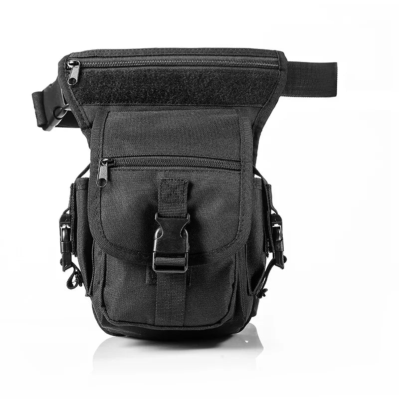 Men's Drop Leg Pouch Tools Tactical Leg Bag Fanny Pack Thigh Bags Bike Cycling Hip Bag Canvas Waist Packs