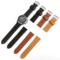 Wholesale Factory Genuine Leather Watch Band Vintage Looking Handmade Watch Strap