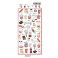 Nekoni Cartoon Stickers Kawaii Sticker Custom PVC Vinyl Decal Decorative Decals Adhesive Decals for Kids Stickers