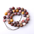 Wholesale Natural Mookaite Stone Beads 4/6/8/10mm Round Loose Strands 15\" for DIY Jewelry Design