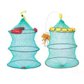 Easy to Retrieve Compact & Foldable for Easy Transportation & Storage Fishing Keeping Basket Net