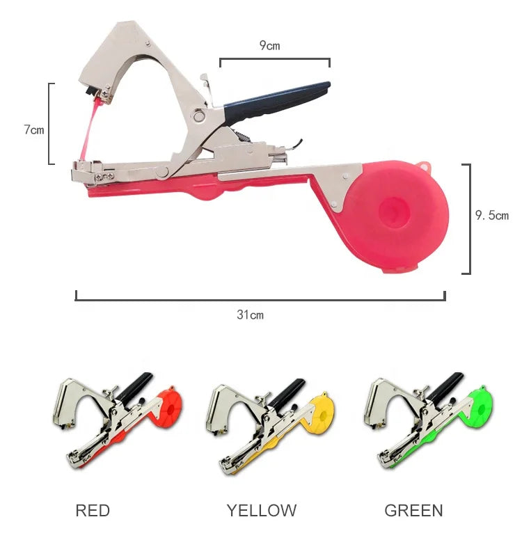 Fuli NJ99 Garden Plant Hand Tying Machine Tapetool Gardening Tie Twist Tools Fruit Vegetable Tape