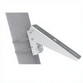 SceneX Solar Aluminum Pole-wall Mounting Brackets Panel Mount Kit Outdoor Security Camera LED Induction Anti-Theft Security
