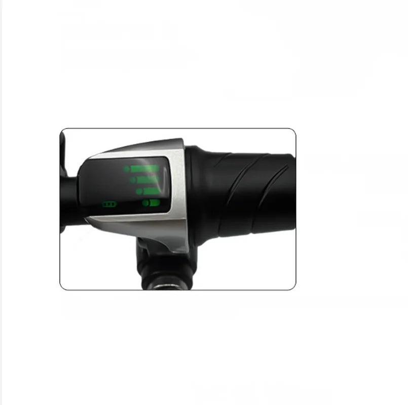 120DX Split Half Handle Speed Control Knob With Lock Electric Quantity Display LCD Screen