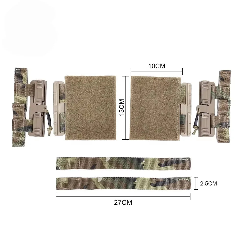 SINAIRSOFT Tactical Single Point Quick Release Assembly Kit for JPC CPC NCP Vest Buckle Set