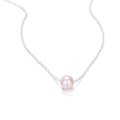 EManco High Quality Trendy Imitation Pearl Simple Shell Bead Pendant Necklace Link Chain for Women's Party Occasion Wholesale