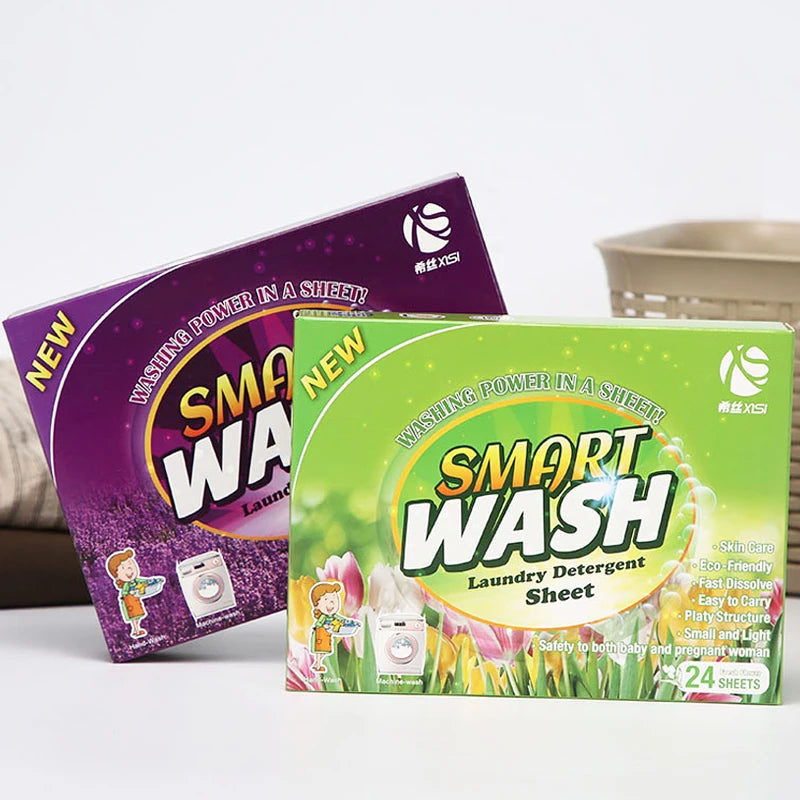 New Trend Biodegradable Ingredien Eco-friendly Super Cleaning Clothes  Laundry  Sheet Organic Skin Care and Fast Dissolve