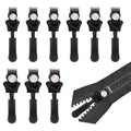 New Removable Custom Zipper Puller Repair Kit  Tool-Free Replacement Zipper Pullers for Bags Coats Clothes Shoes and Boots