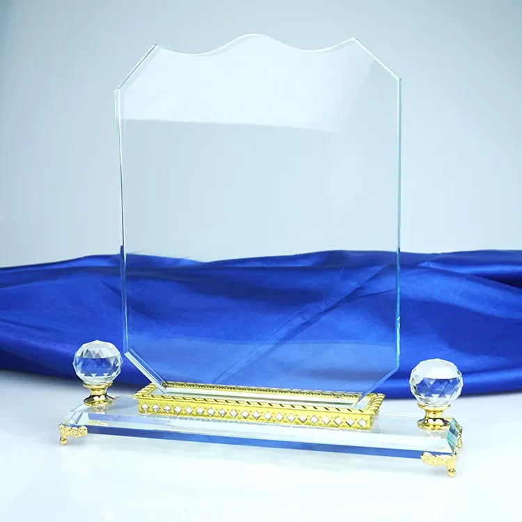 Guangzhou Wholesale K9 Blank Crystal Glass Trophy Custom Islam Crystal Glass Trophies Award Trophy Crystal