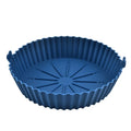 Round  Air Fryers Oven Baking Tray Fried Chicken Basket Mat Air Fryer Silicone Pot Grill Pan Kitchen Accessories