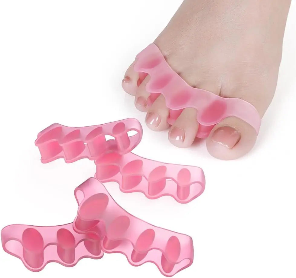 Gel Toe Stretcher Toe Separator Pink Bunion Corrector Toe Separators Dongguan Factory