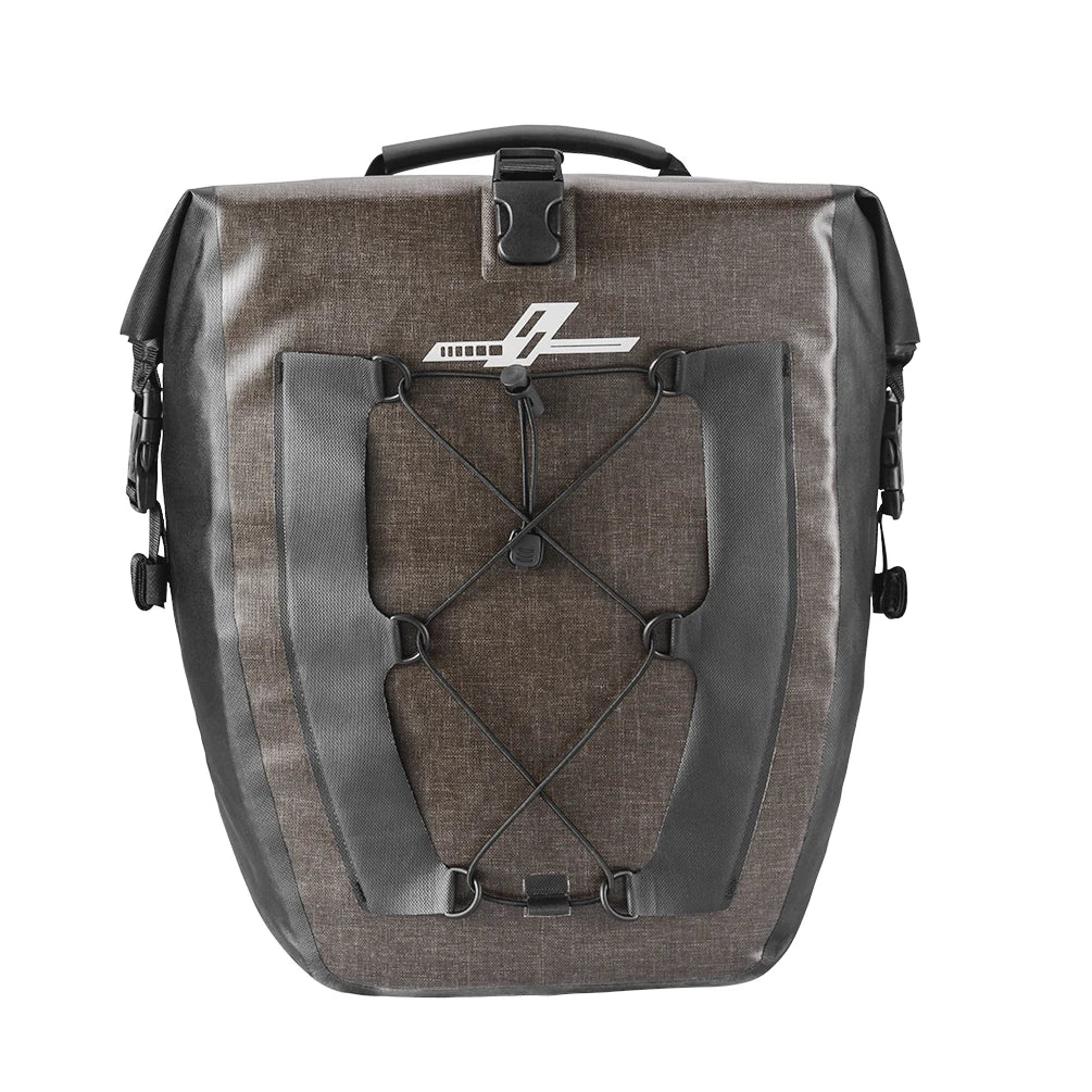 ASRQGOAL 27L Multi-Functional Cycling Bicycle Pannier Waterproof Rear Pack Saddle Transportation Bag for Travel Big Riding Bag