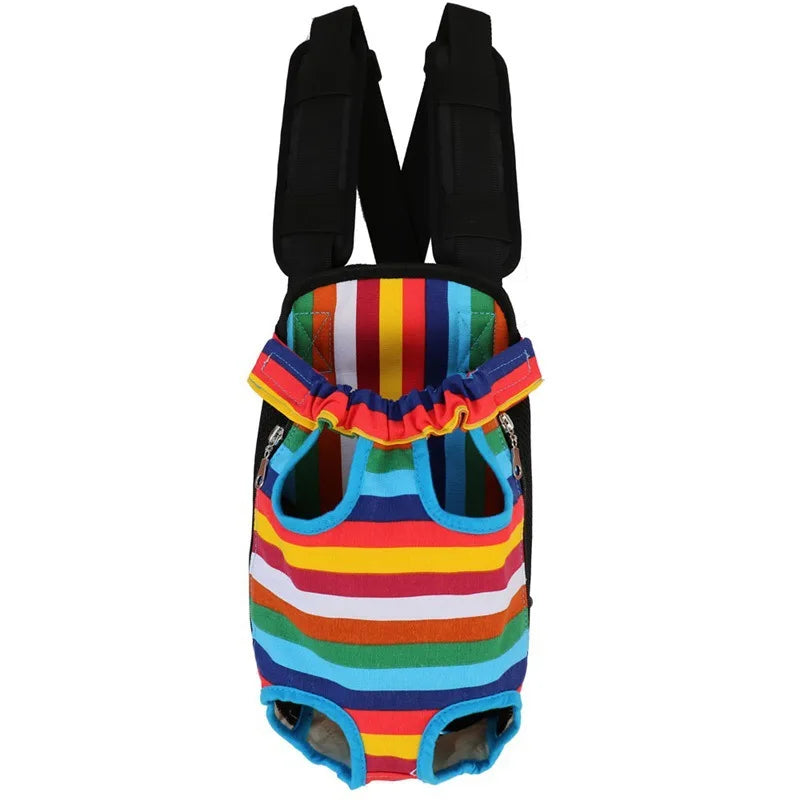 GMTPET Luxury Portable Breathable Dog & Cat Travel Backpack with Nylon Material for Small Animals-Popular Fashion Design
