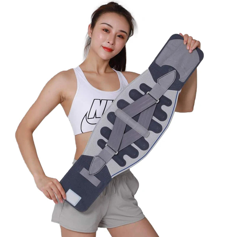 Adjustable Comfortable Medicadressbar Back Brace Waist Support Sample Customized Logo Universal Lumbar Support Supporter