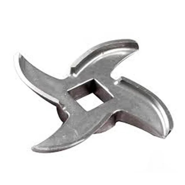 #8 Stainless Steel Casting Meat Grinder Blade Premium Metal Parts for Meat Grinders