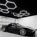 Manufacturers Selling Popular Hexagon Lighting Garage Car Detailing Auto Wash Beauty Lamp
