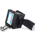 50mm Large Font Handheld Inkjet Printer Leather Clothes Metal Paper Wall Plastic Printer Machine Expiry Date QR Encoder