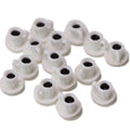 3D Resin Coffee Cup Miniatures White Drink Cup 100pcs Doll House Kitchen Gifts Mini Toys Jewelry DIY Craft