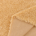 Factory Wholesale Super Soft Curly Short Hair Pile PV Plush Teddy Faux Fur Fabric for Toy