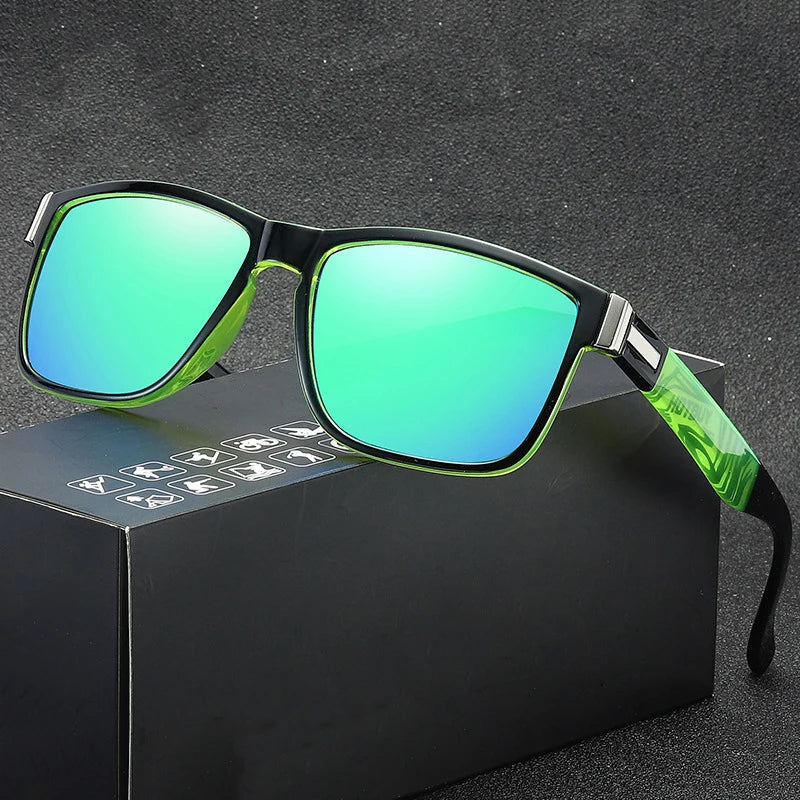 Sports Sunglasses 2023 Men UV400 Protection hd Polarized Sunglasses Beach Sunglasses