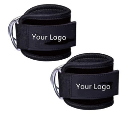 D-ring Neoprene Ankle Strap Buckle Adjustable Ankle Weights Gym Leg Ankle Cuffs Power Weight Lifting