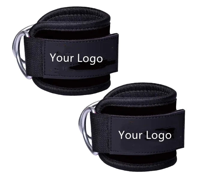 D-ring  Neoprene Ankle Strap Buckle Adjustable Ankle Weights Gym Leg Ankle Cuffs Power Weight Lifting