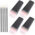 50PCS Eyeliner Brushes Long Thin Tip Applicator Eyeliner Wand Women Makeup Brush Cosmetic Disposable Supplies for Eye Beauty