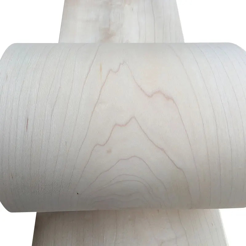 Hot Selling Natural Canadian Maple Veneer 0.5mm 1mm Maple Thin Sheet Skateboard Veneer