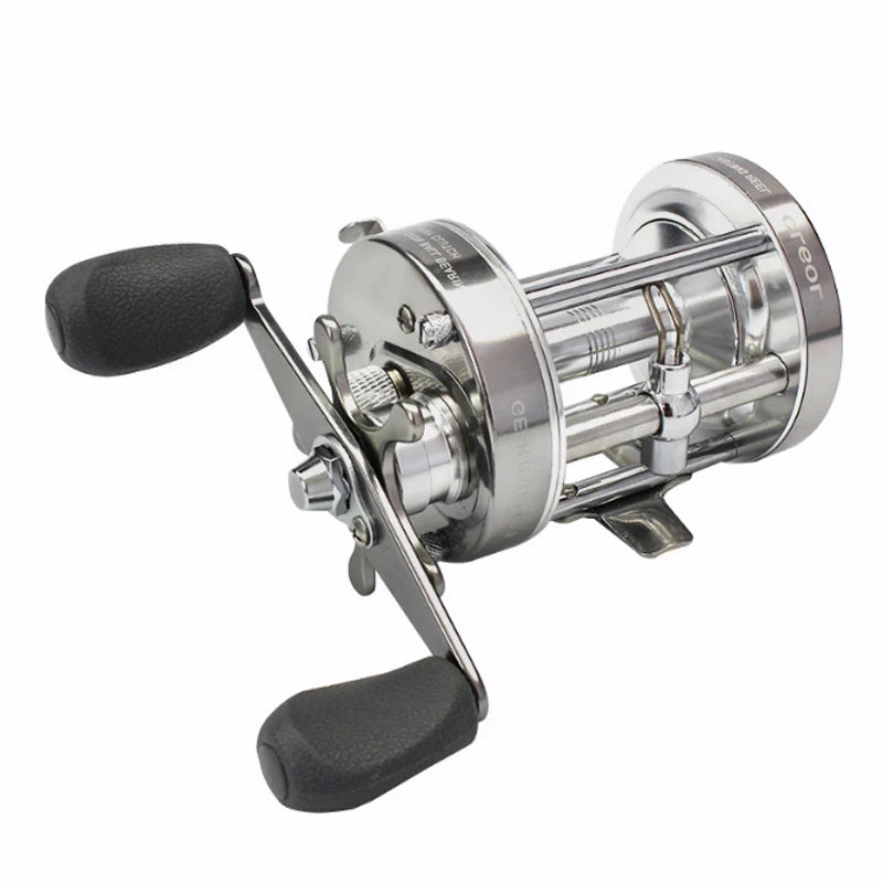 2022 Hot Sale 25-80 Size Sea Fishing Tackle Drum Wheel Double Brake Full Metal Max 18kg Drag Boat Fishing Reel