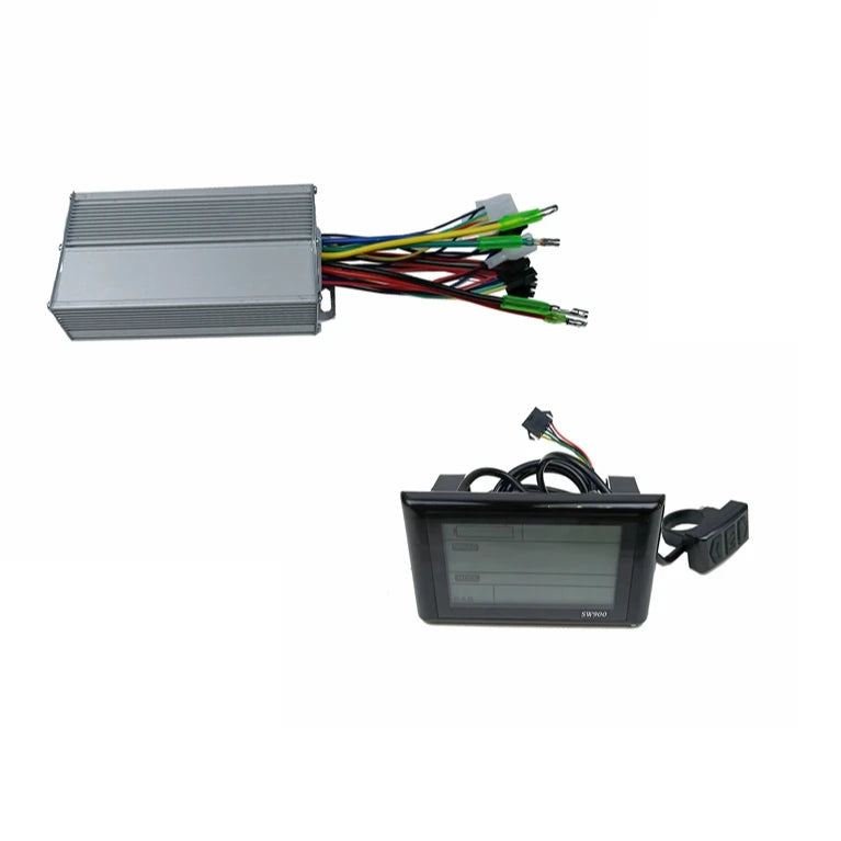 Diy Electric Bike Controllers 48v 26A Smart Controller With Sw900 Display for 1000w Ebike Conversion Kit