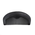 Peach Wooden Handicraft Black Fine Tooth Comb for Mens Gift