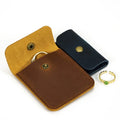 Personalized Custom Logo Leather Jewelry Pouch Luxury Wedding Bridesmaid Gift Jewelry Packaging Bag Leather Pouch With Button