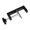 Industrial Desktop C-Type Clamp Heavy Duty Adjustable ABS+Carbon Steel ODM Customizable Woodworking Light Support Bracket Black