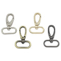 Nolvo World 25mm 1" Handbag Clasps Lobster Swivel Trigger Clips Snap Hook Keychain Rotatable Buckle Snap Hook