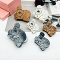 Large Medium Cute Animal Cartoon Metal Clamp Jaw Acetic Acid Haarklammer Acetate Thick Hair Claw Bear Koala Hair Clip for Women