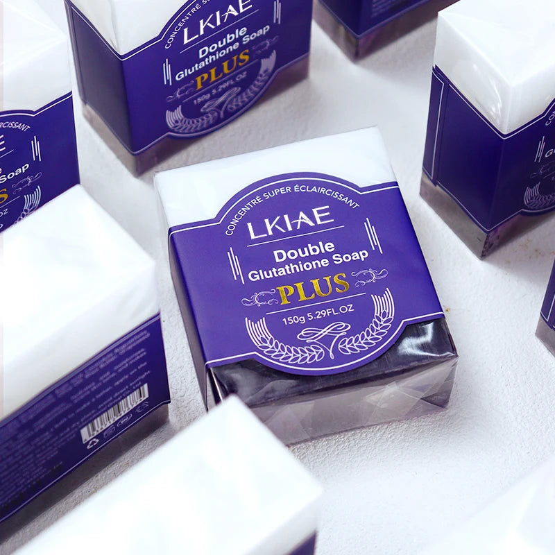 Wholesale Gluta++ 150G Moisturizing Beauty Bathing Base Handmade Whitening Soap for Dry Skin