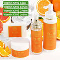 Private Label Organic Natural Anti-Aging Wrinkle Whitening Beauty Facial Vitamin C Skin Care Kit (new) for Unisex