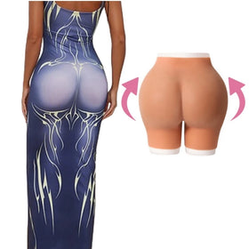 Artificial Fake Butt and Hips Silicone Buttocks Pants Silica Gel Sexy Silicone Butt Panty Pads Hip Enhancer Buttocks