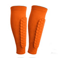High Elastic Sports Protection Honeycomb Anti-collision Calf Compression Sleeve for Football